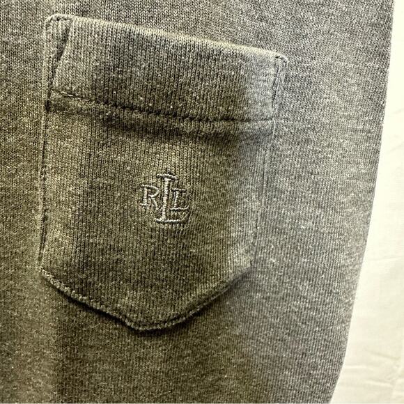 Lauren by Ralph Lauren Gray Long Sleeve Shirt - Size L/G - Picture 3 of 10